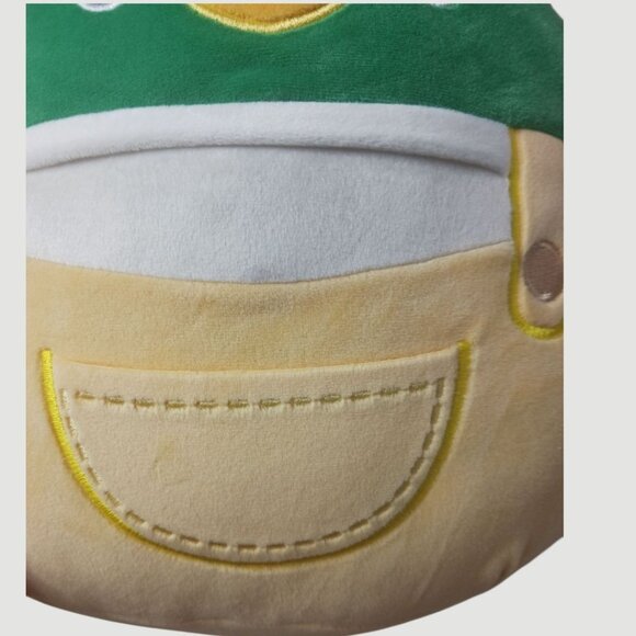 Squishmallows Avery Duck  Farmer 12" Plush Toy Yellow/Green - Picture 6 of 13